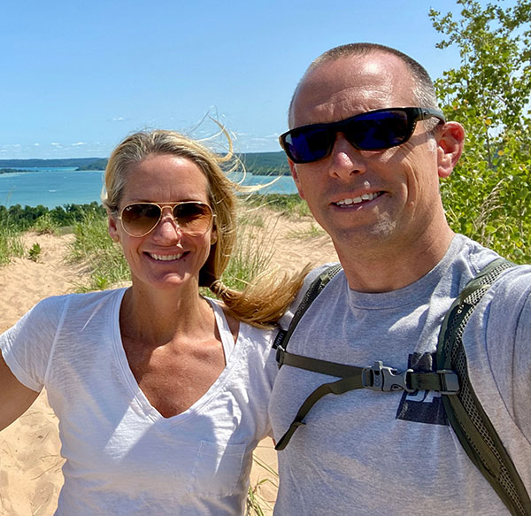 Brian Lookabill and Martha Jensen Lookabill.